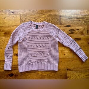 PacSun Me To We Mauve Knit Sweater Size XS